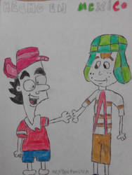 Jonathan meet el chavo 