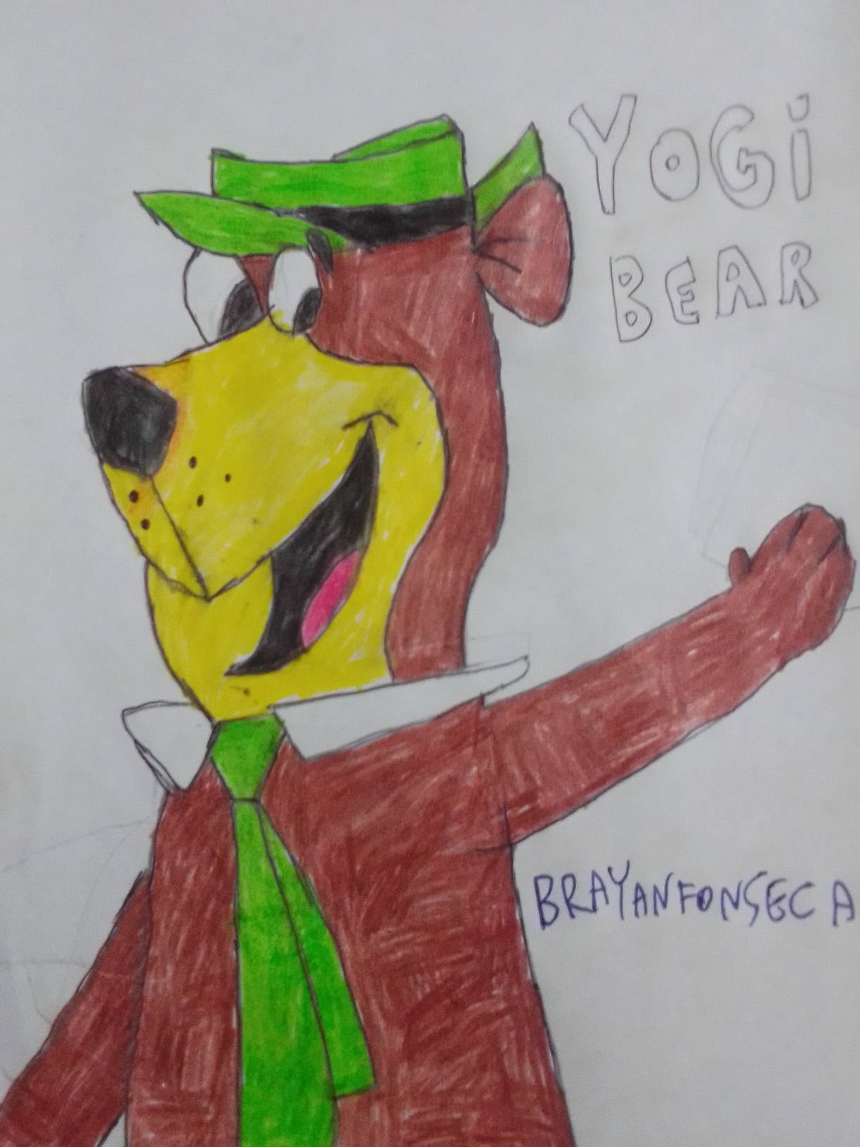 Yogi bear by brayanfonseca on DeviantArt