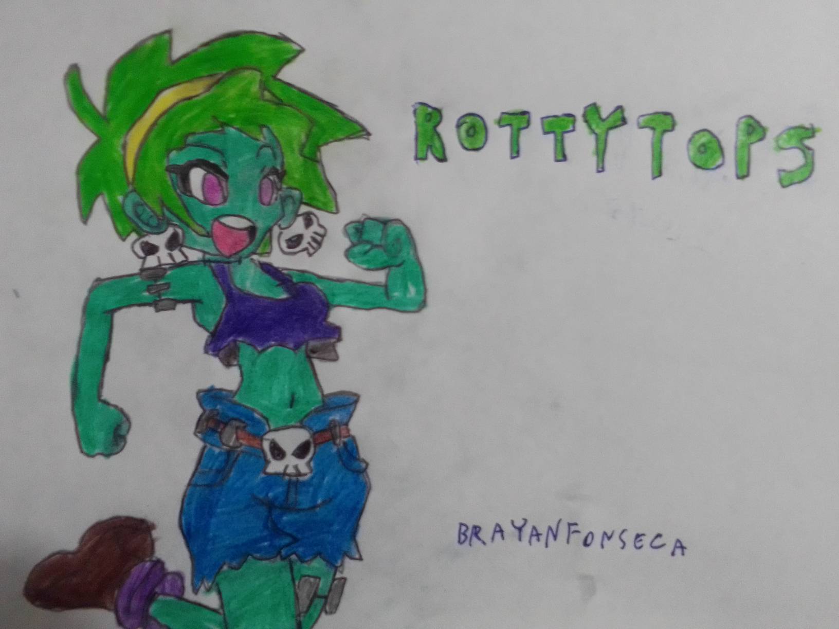 Rottytops (shantae) by brayanfonseca on DeviantArt