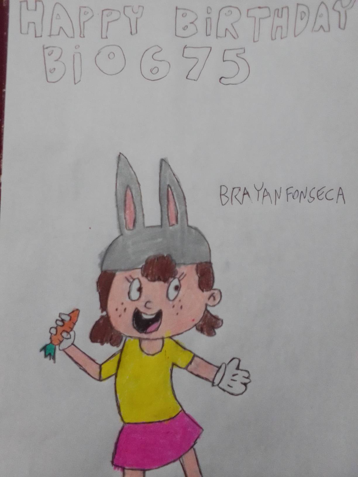 Bio675 Rabbit BIO675 (birthday gift) by brayanfonseca on DeviantArt