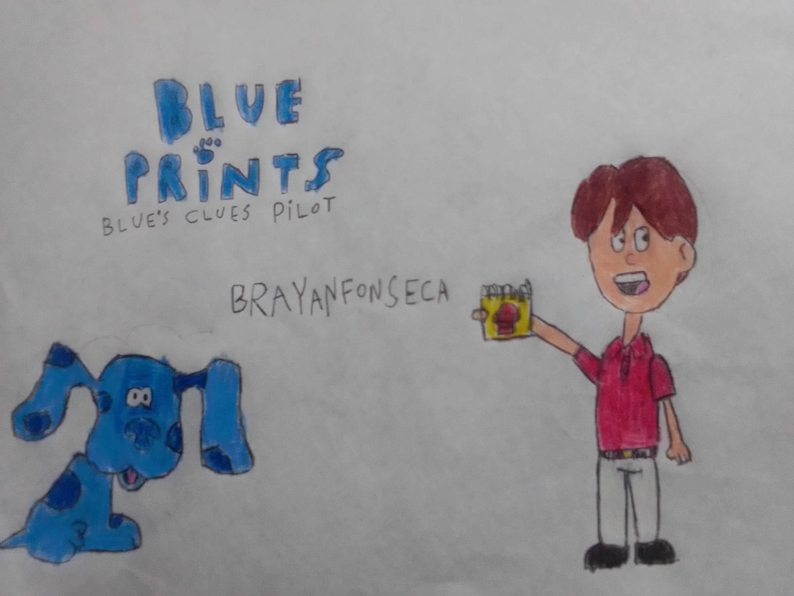 Blue prints (Blue's clues Pilot) by brayanfonseca on DeviantArt