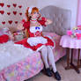 Asuka Langley cosplay maid