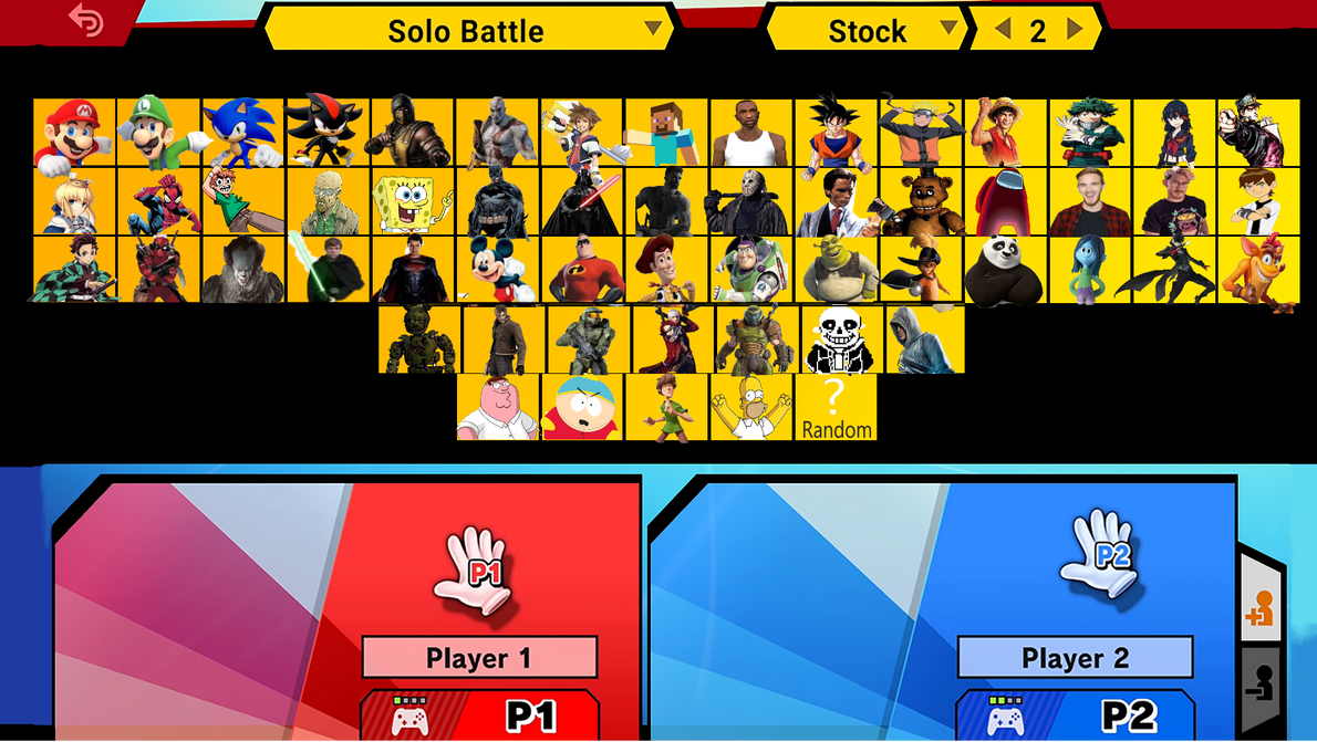 Super Smash Bros Ultimate Roster (My Version) by Halalmeat2023 on ...