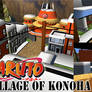 MMD Naruto Village Of Konoha