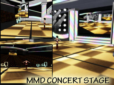 MMD Concert Stage Downlaod