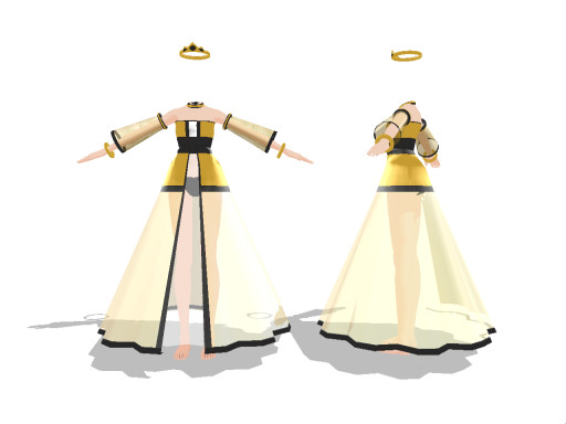 MMD Princess Gown Download