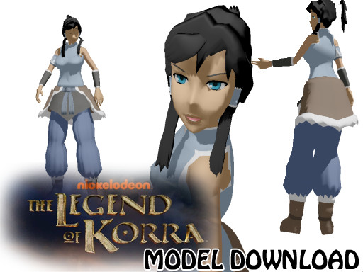 MMD Avatar, The Legends Of Korra Update DL