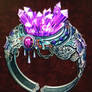 Royal amethyst ring