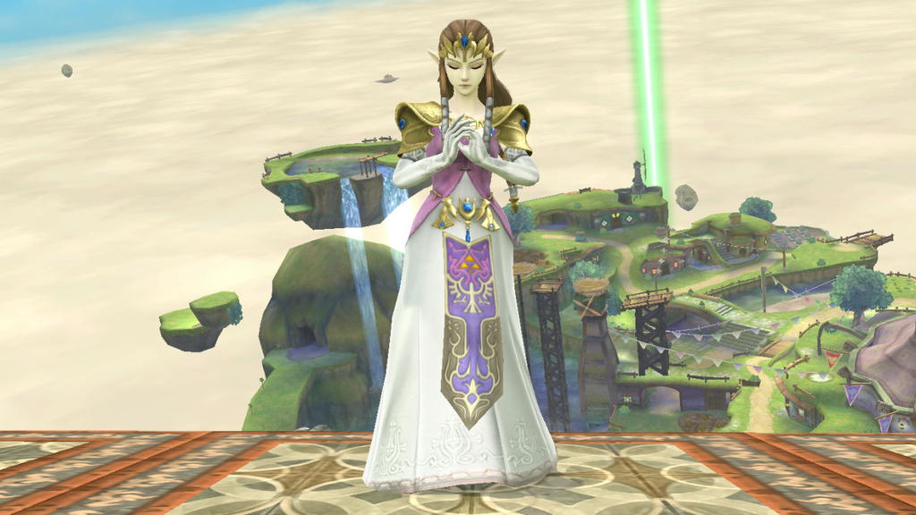 Princess Normal Princess Zelda (normal costume) by isaac77598 on DeviantArt
