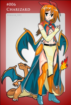 Charizard Gijinka