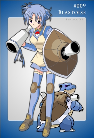 Blastoise Gijinka