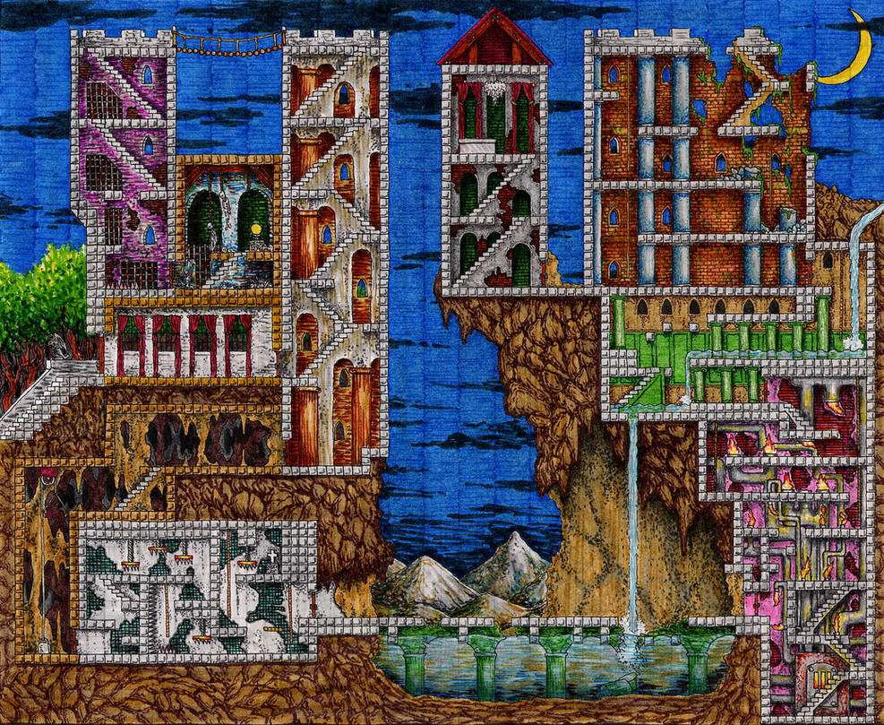 Castlevania Level Design Castlevania Level II by MKSchmidt on DeviantArt