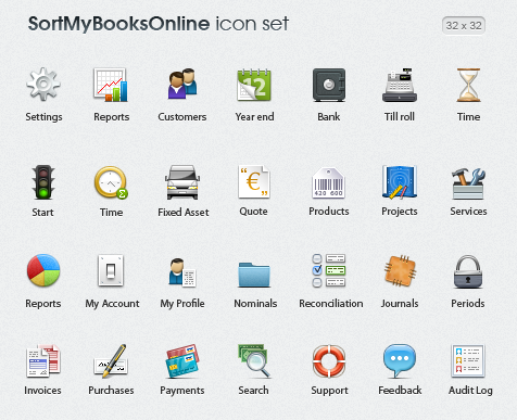 SMBO Icon set