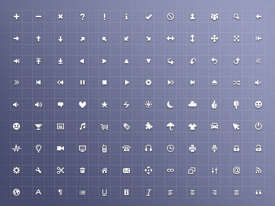 Free 128 x 16 x 16 Icon Set