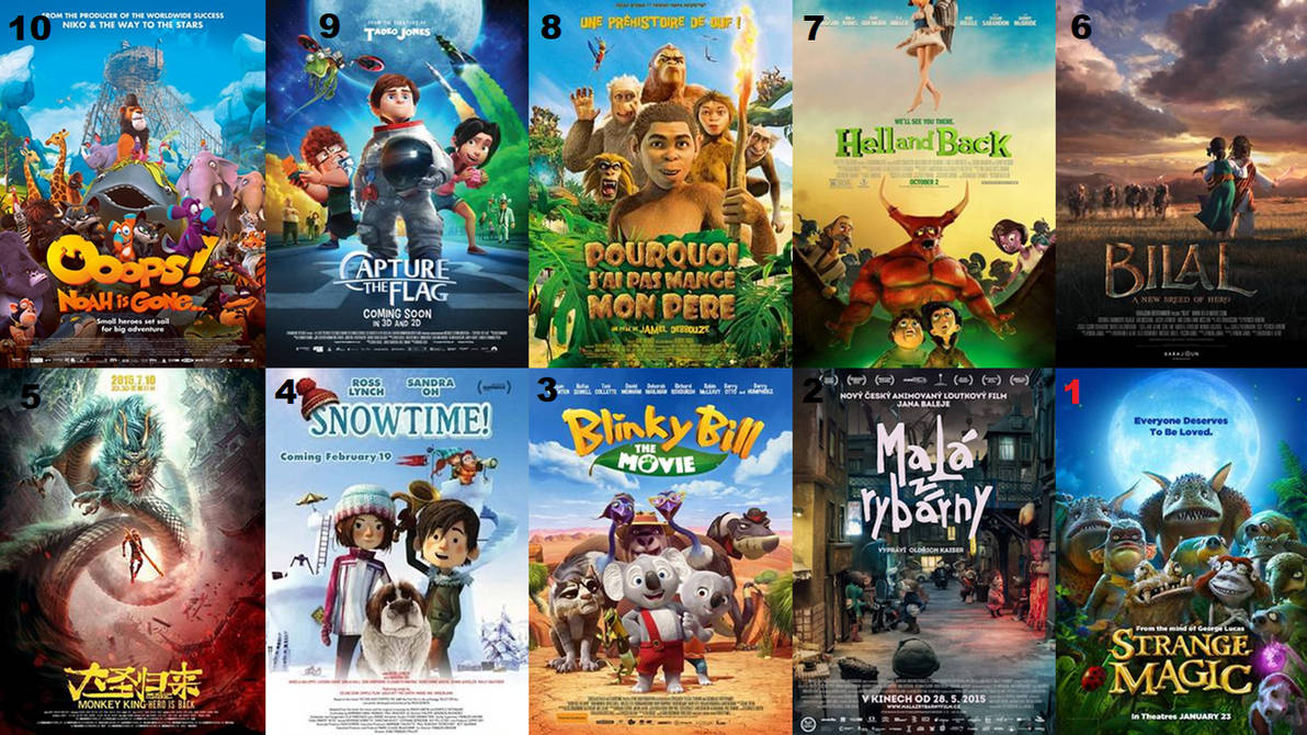 Top 10 Worst Animated Movies Of 2015 by eladthegreatest on