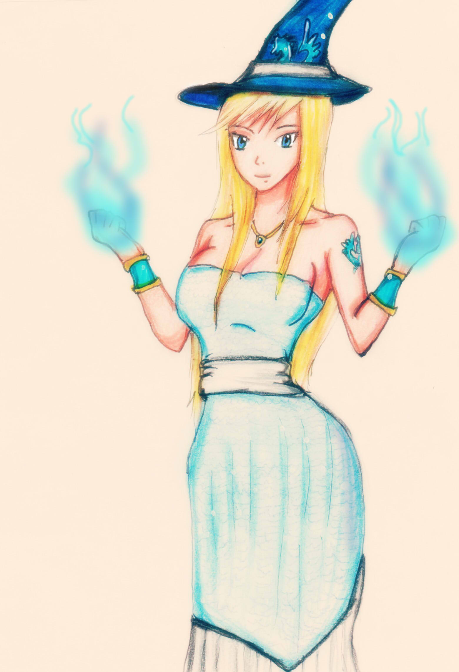 Katherine Cold fire mage - Fairy Tail OC