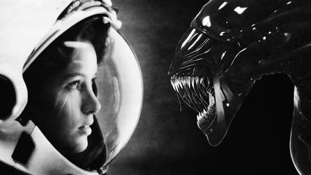 Anna Lee Fisher vs Alien