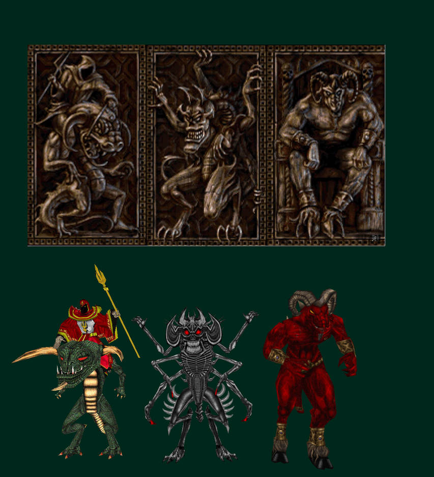 Serpent Rider Trio by NobleSpecter on DeviantArt