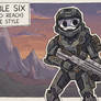 Lieutenant SPARTAN-B312/Noble Six (FPE Version)