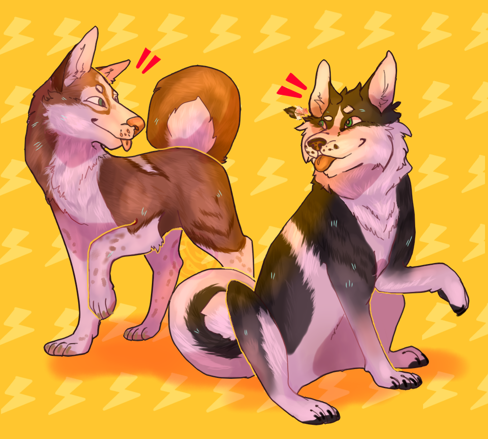 Cute Doggos (comm)