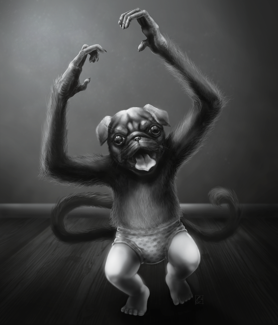 Puppymonkeybaby By Cthulhusaurus Rex On Deviantart Puppymonkeybaby By Cthulhusaurus Rex On Deviantart