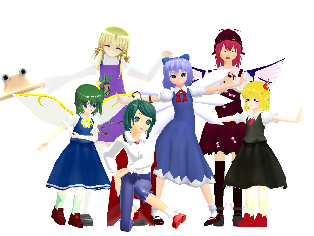 MMD A Baka's Best Friends