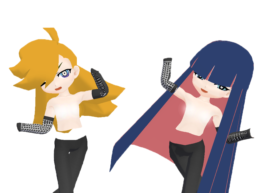 MMD Panty and Stocking WIPS