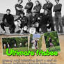 Ultimate frisbee poster