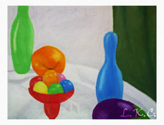 Class Work::.. Oil Pastel::..