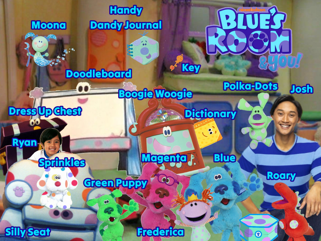 blue's room dress up chest Explora el armario de disfraces en Blue's Room