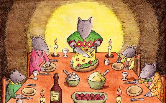 Life of Mice - Christmas Dinner