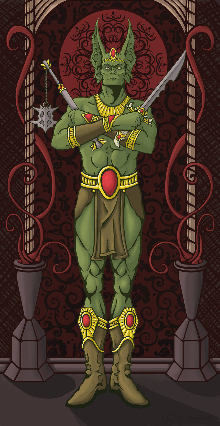Jague, the Dragon Champion by she1badelf