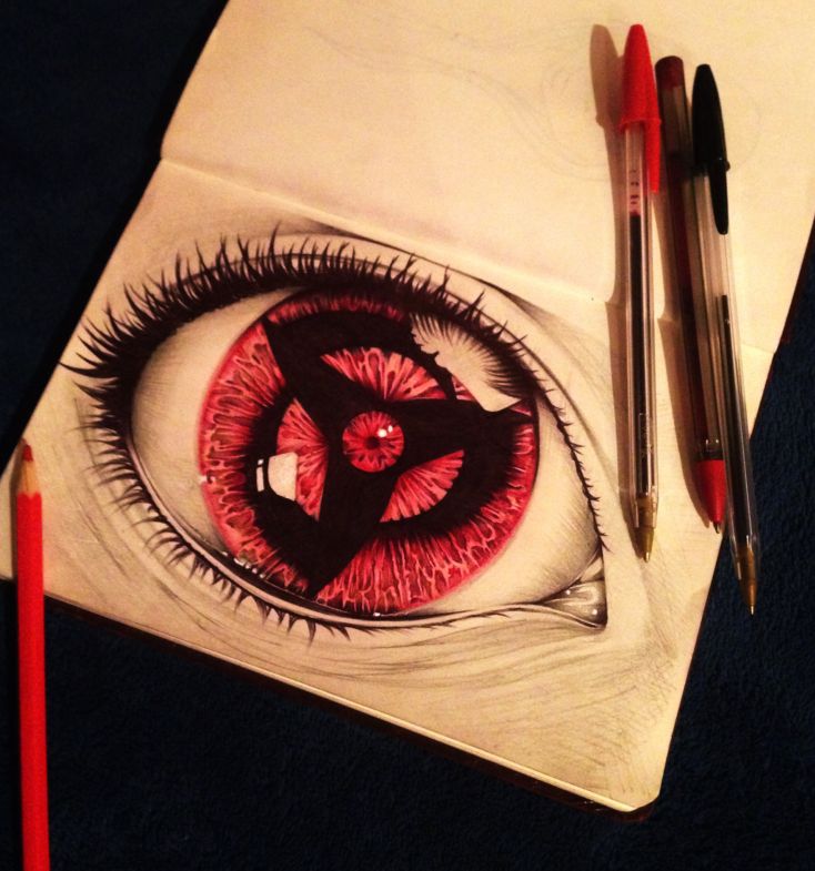 Sketch. Sharingan