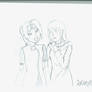 AT: OC with Hinata -Sketch-