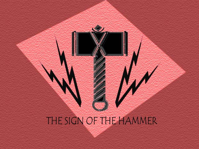 THE SIGN OF THE HAMMER