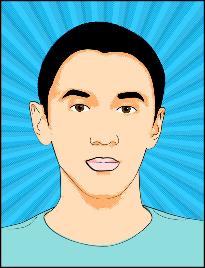 Portrait Pop Art