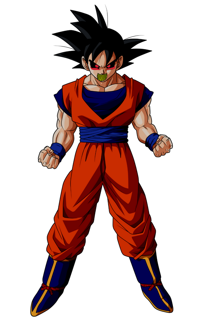 Goku.exe (PNG) by autism79 on DeviantArt