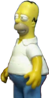 Computer Chicken Simpsons Robot Chicken Homer Simpson (PNG) by autism79 on DeviantArt