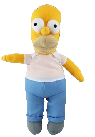 Homer Simpson Plush Toy PNG by autism79 on DeviantArt