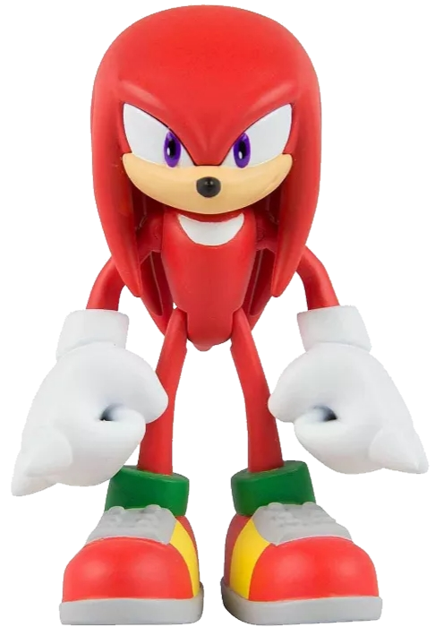 Knuckles The Echidna Figure (PNG) by autism79 on DeviantArt