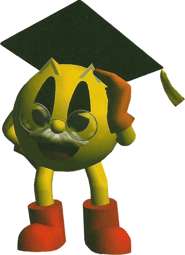 Professor Pac Man (PNG) by autism79 on DeviantArt