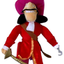 Captain Hook Plush Toy (PNG)