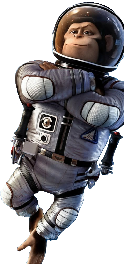 Titan (Space Chimps) (Fixed PNG) by autism79 on DeviantArt