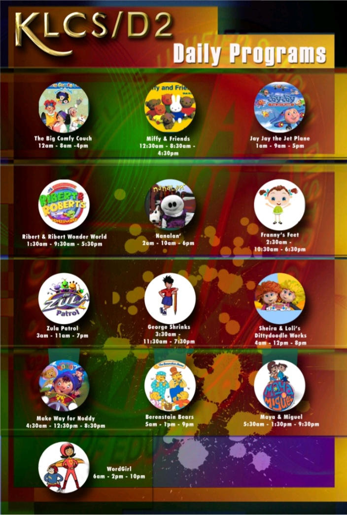 KLCS DT2 Kids TV Schedule September 18 2008 By Autism79 On DeviantArt klcs-dt2-kids-tv-schedule-september-18-2008-by-autism79-on-deviantart