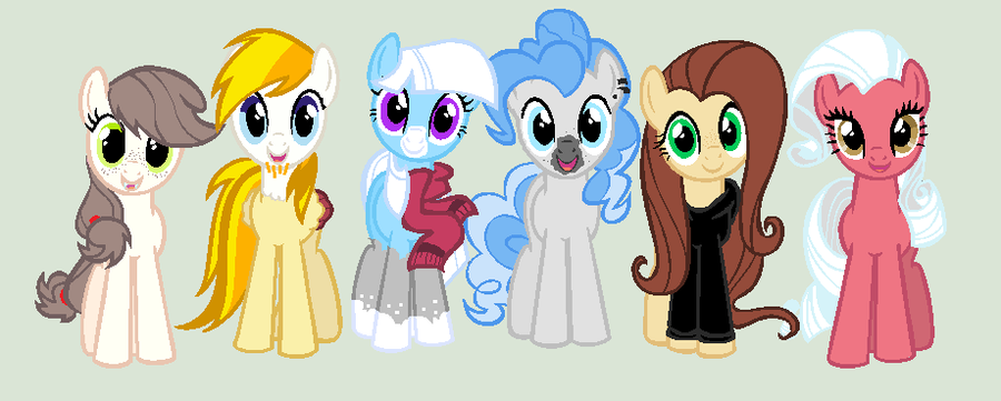 Recolors- Mah Mane Six