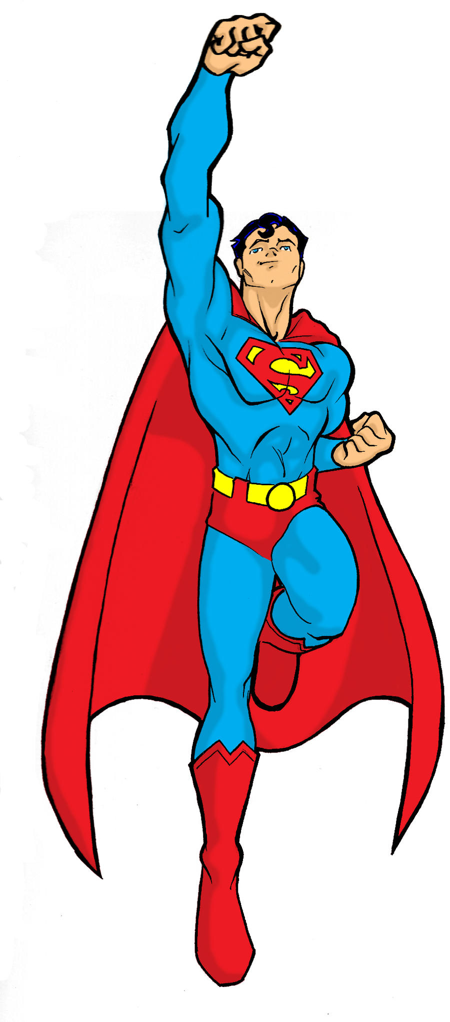 Superstan Flying Superman Flying by Marc-El on DeviantArt