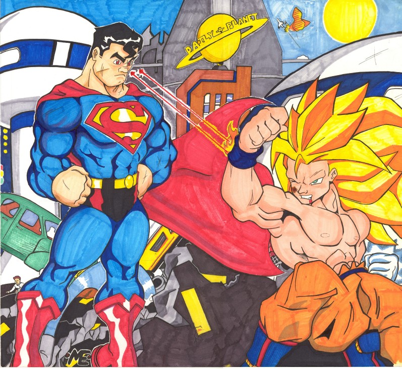 Goku instinto superior completo vs Superman Prime by JoaoAugusto34 on  DeviantArt