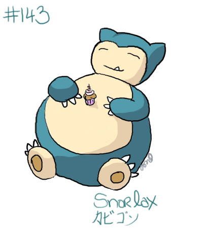 POKEDDEX Day 01: Snorlax