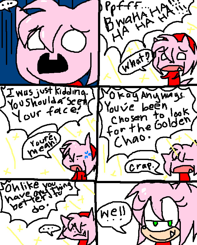 Amy Rose comic page 3