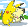 _Pichu and Pikachu_